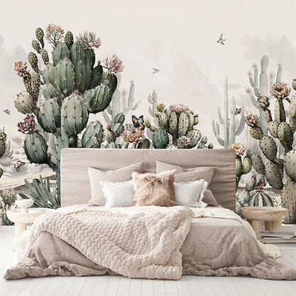 Mural Tropical Cactus - MT393
