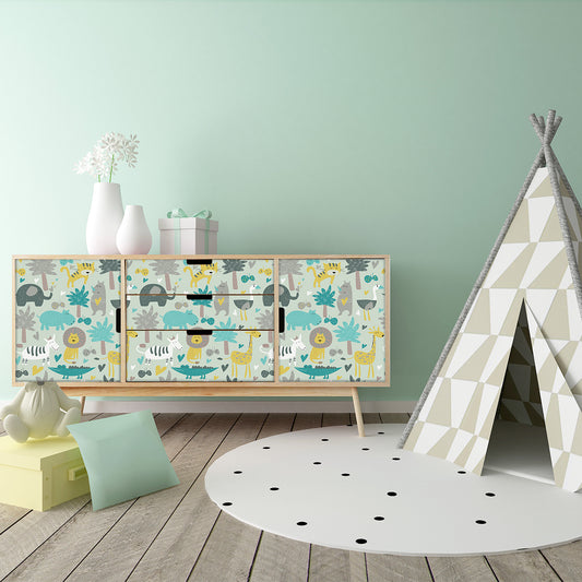 Vinilo para Muebles Animales Savannah - MI073