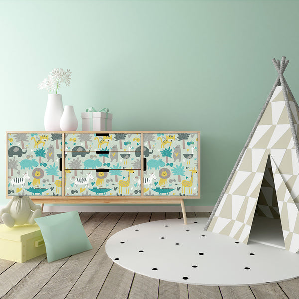 Vinilo para Muebles Animales Savannah - MI073