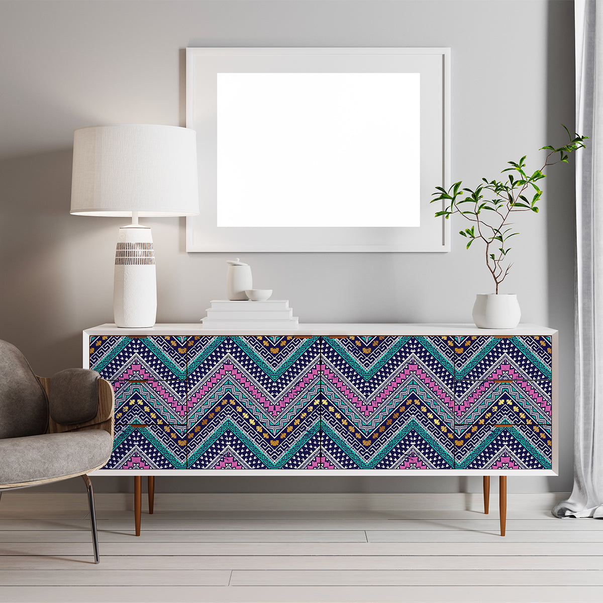 Vinilo para Muebles Étnico - MET2233
