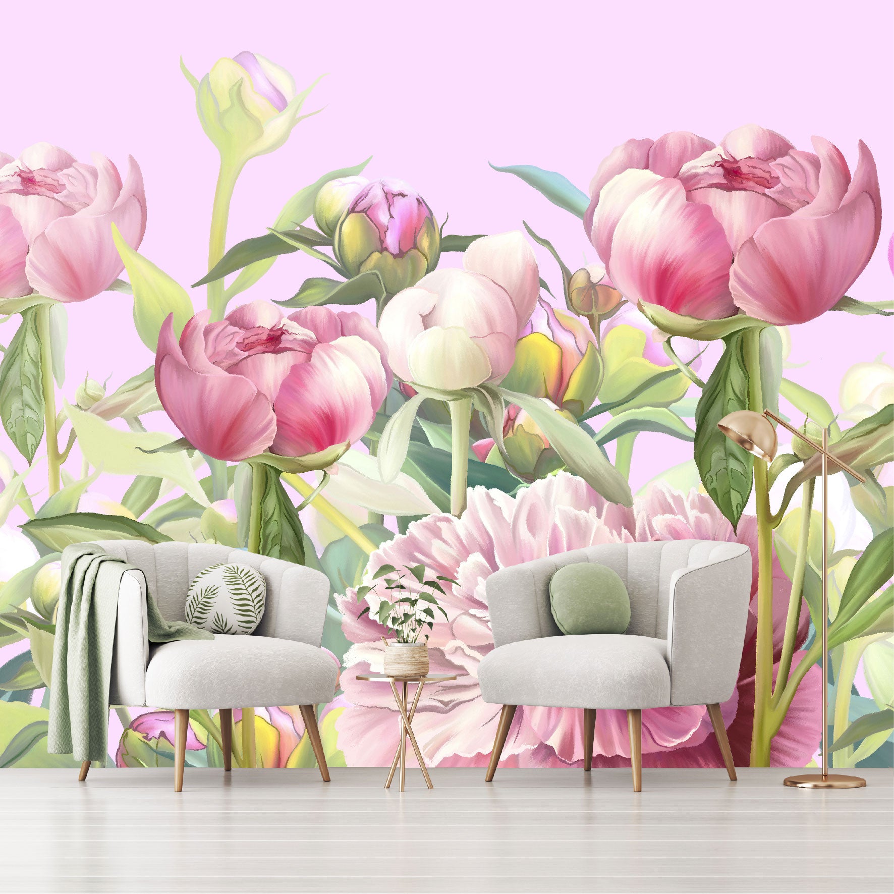 Mural Flores Grandes - MT229