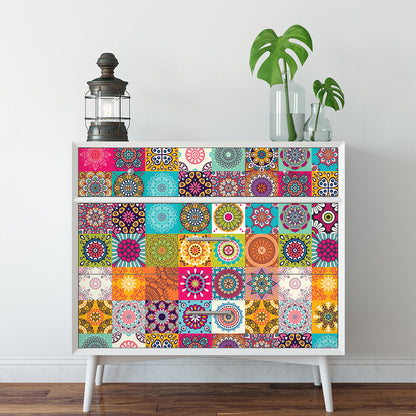Vinilo Mandalas para Muebles Modelo 201