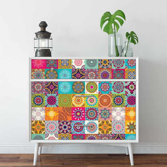 Vinilo Mandalas para Muebles Modelo 201