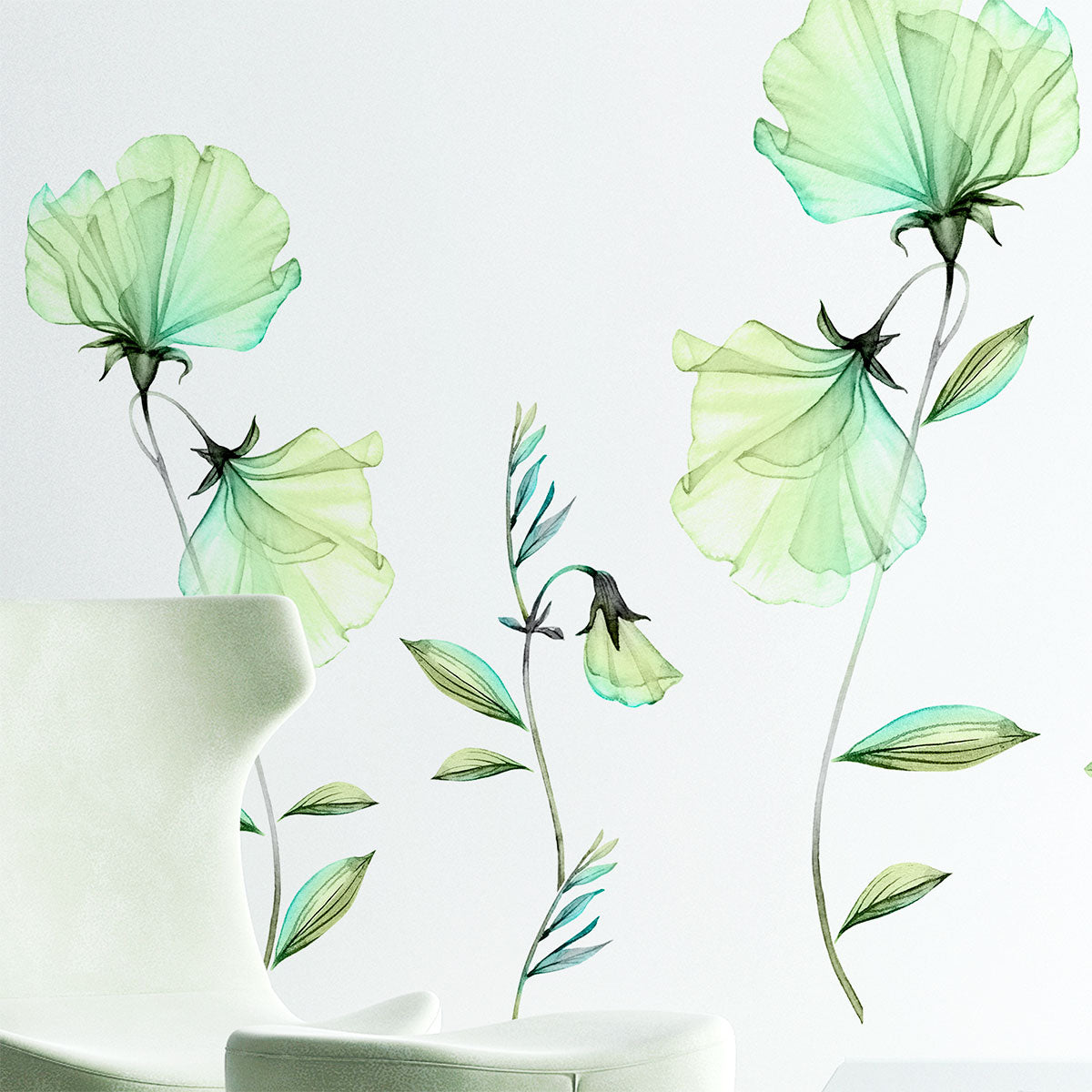 Vinilos Autoadhesivos Flores - VDC015