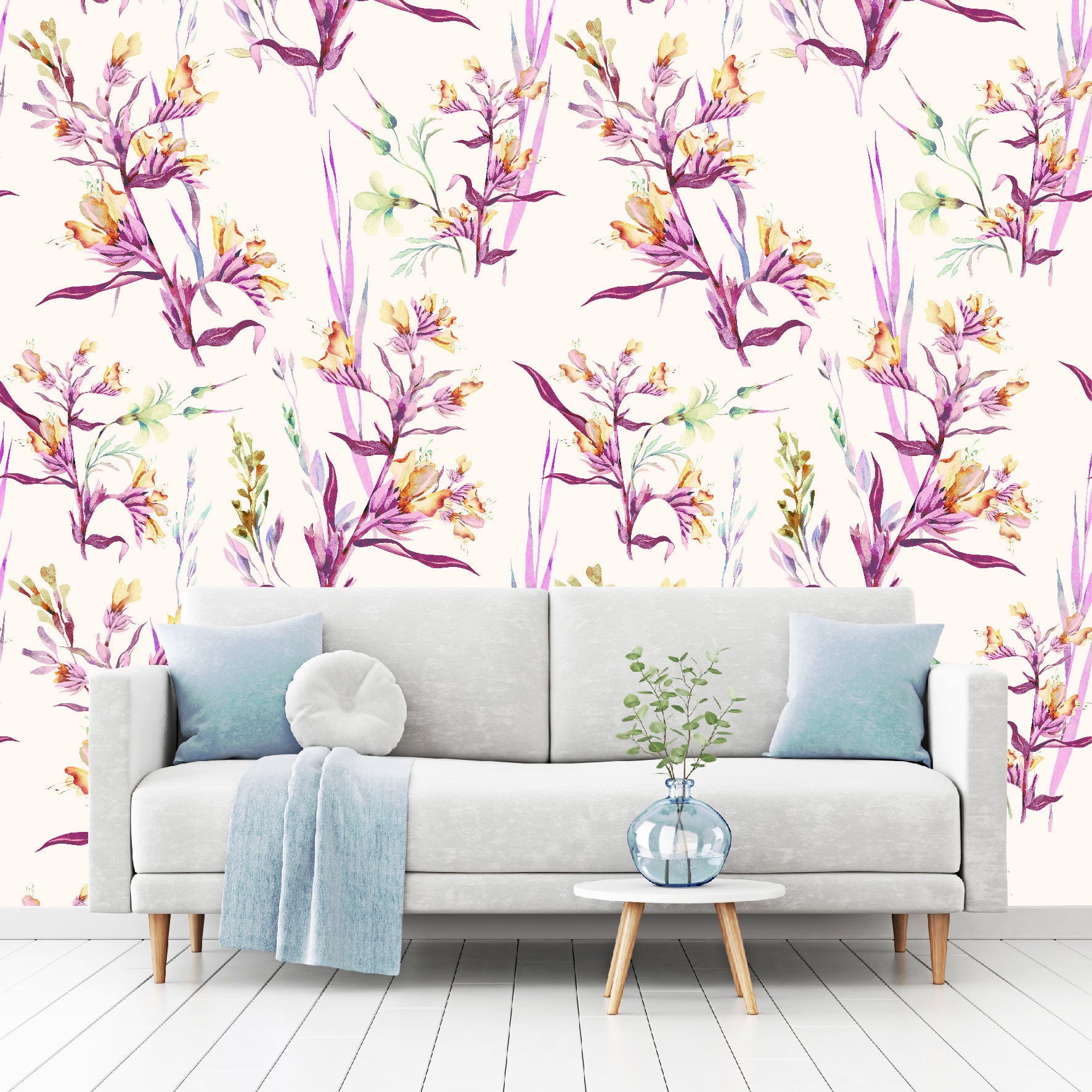 Mural Flor de Blueweed - MT238