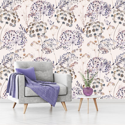 Mural Mate Flores Estilo Boho - MT425