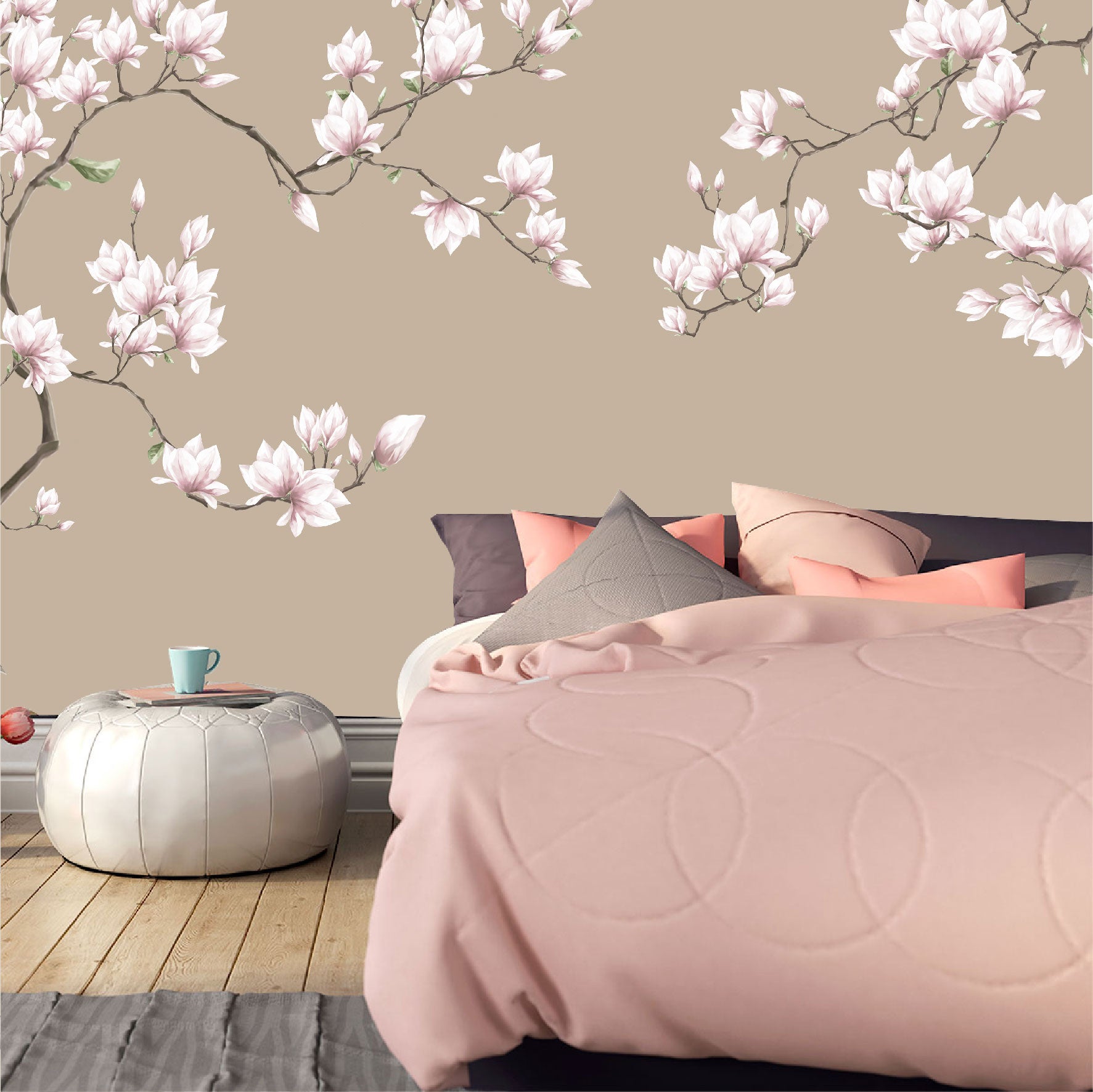Mural Ramas Florales - MT374