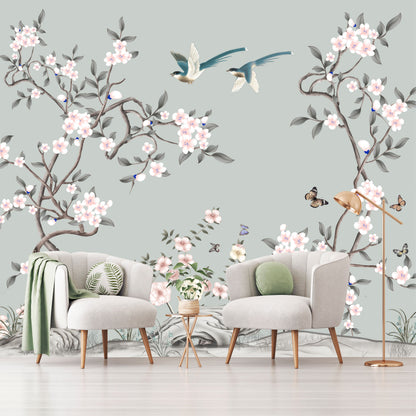 Mural Tropical Floral - MT558
