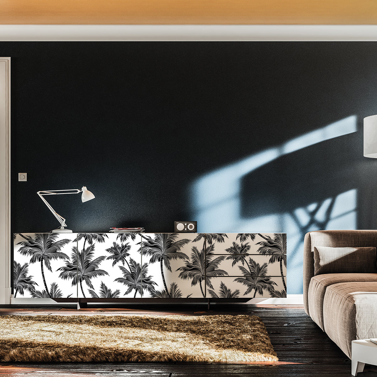 Vinilo Tropical para Muebles Modelo 827