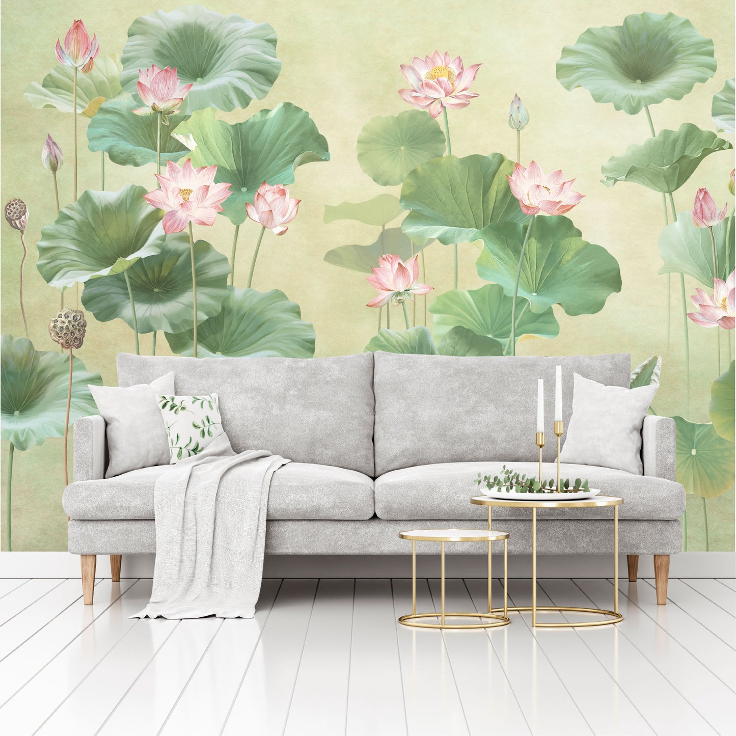 Mural Amanecer en Loto - MT564