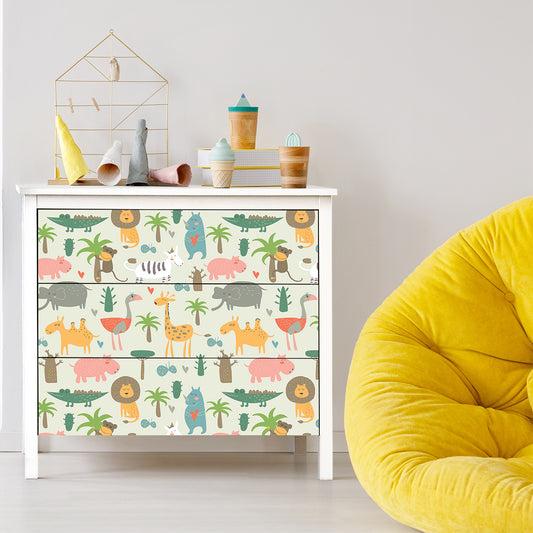 Vinilo para Muebles Animales Savannah - MI019