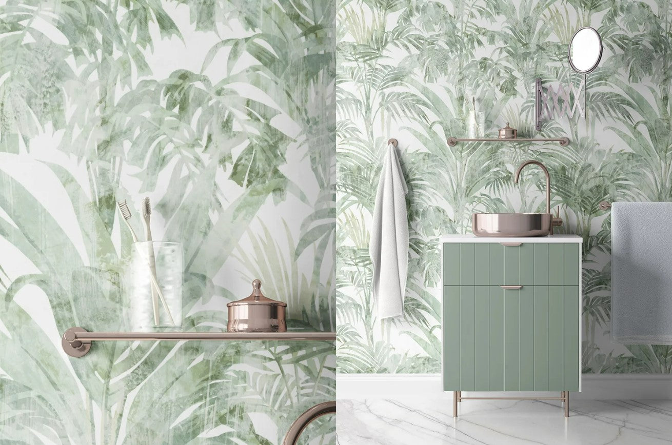Mural Arboles Tropicales Brillantes - MT464