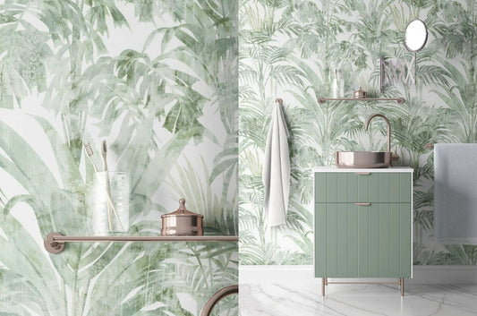 Mural Arboles Tropicales Brillantes - MT464
