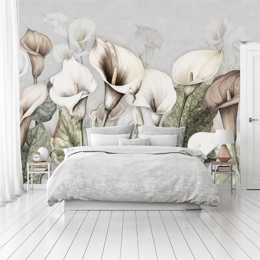 Mural Tropical Flores de Cala - MT392