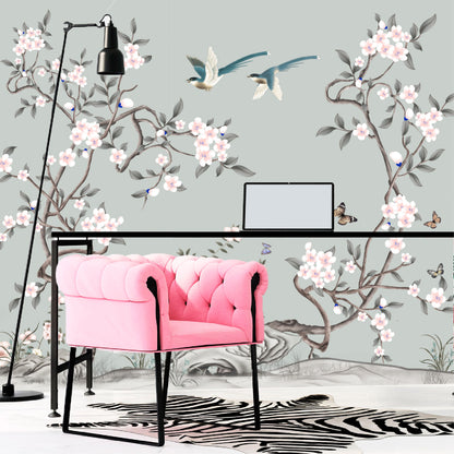 Mural Tropical Floral - MT558