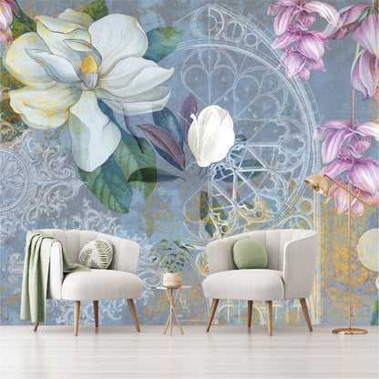 Mural Jazmines y Magnolias - MT343