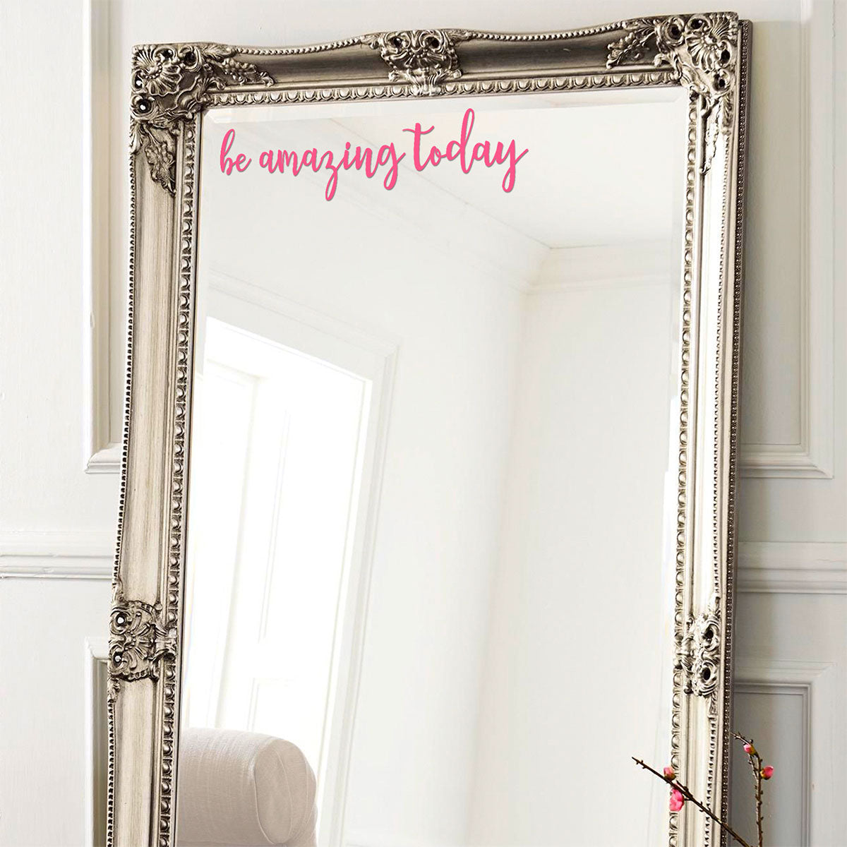 Vinilo Decorativo Frase "be amazing today" - VDC056