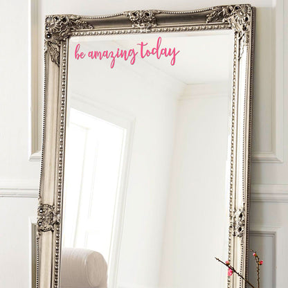 Vinilo Decorativo Frase "be amazing today" - VDC056