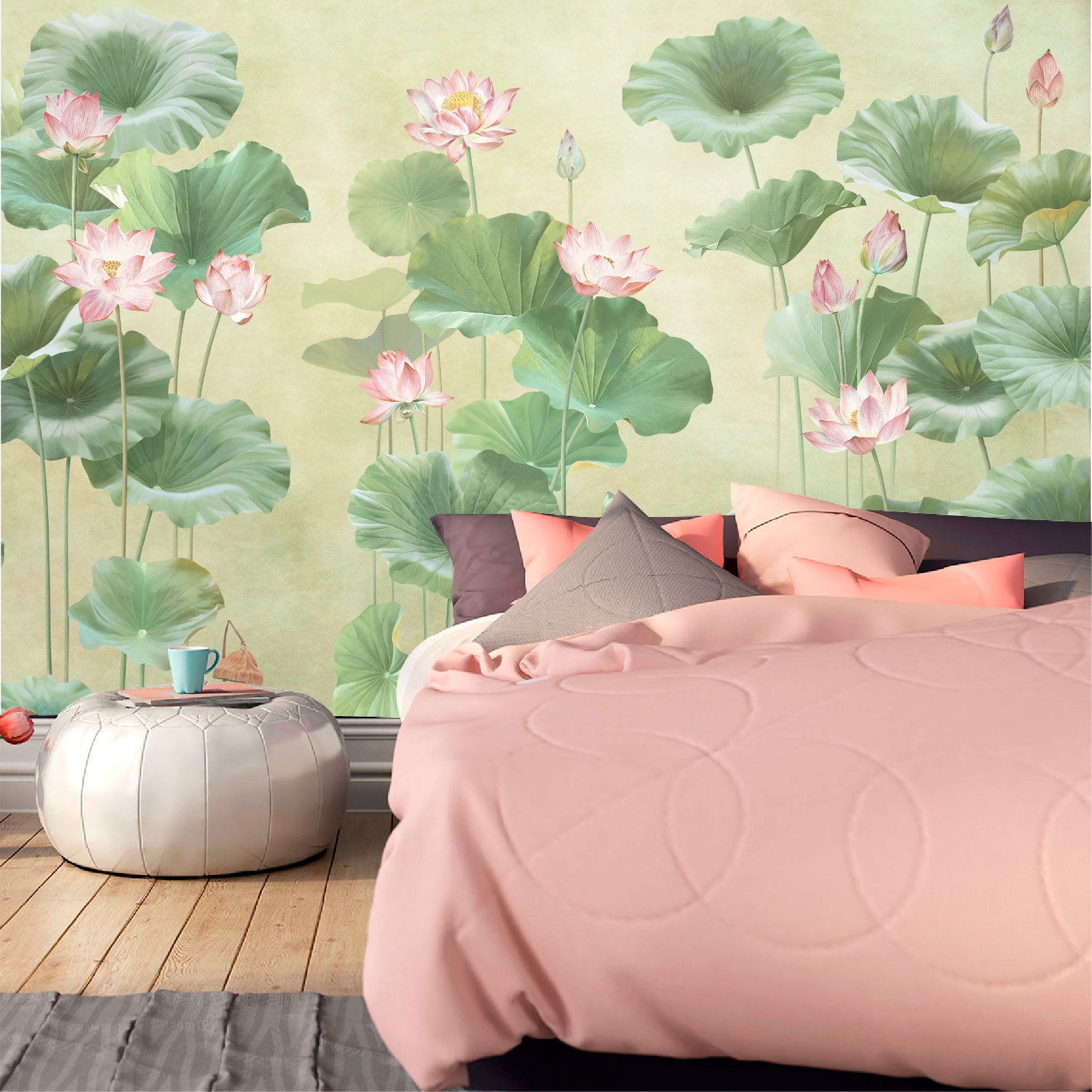 Mural Amanecer en Loto - MT564
