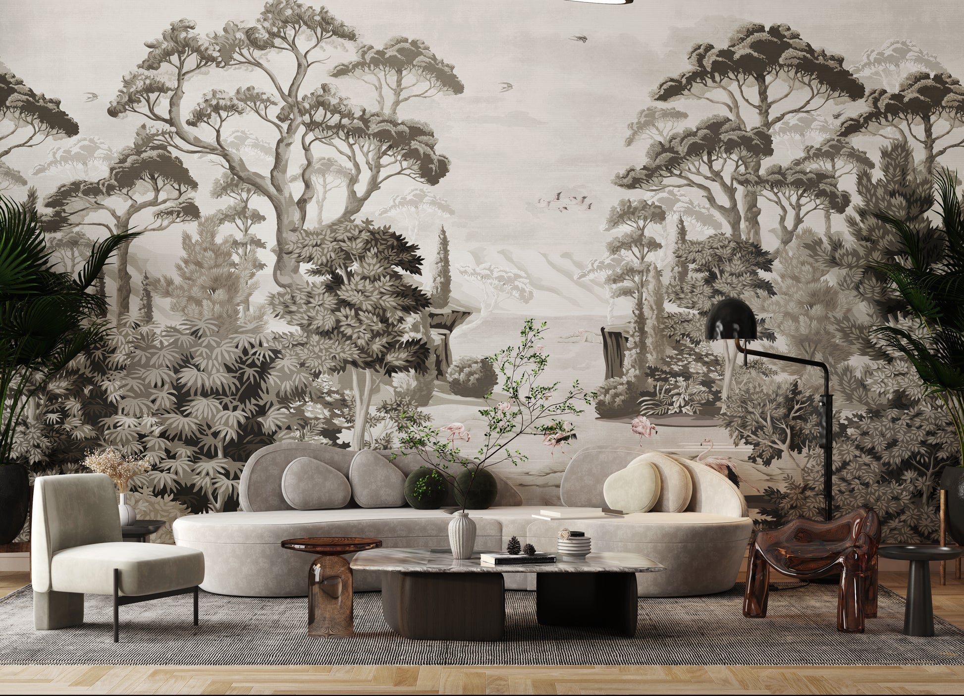Mural Jardín Vintage - MT357