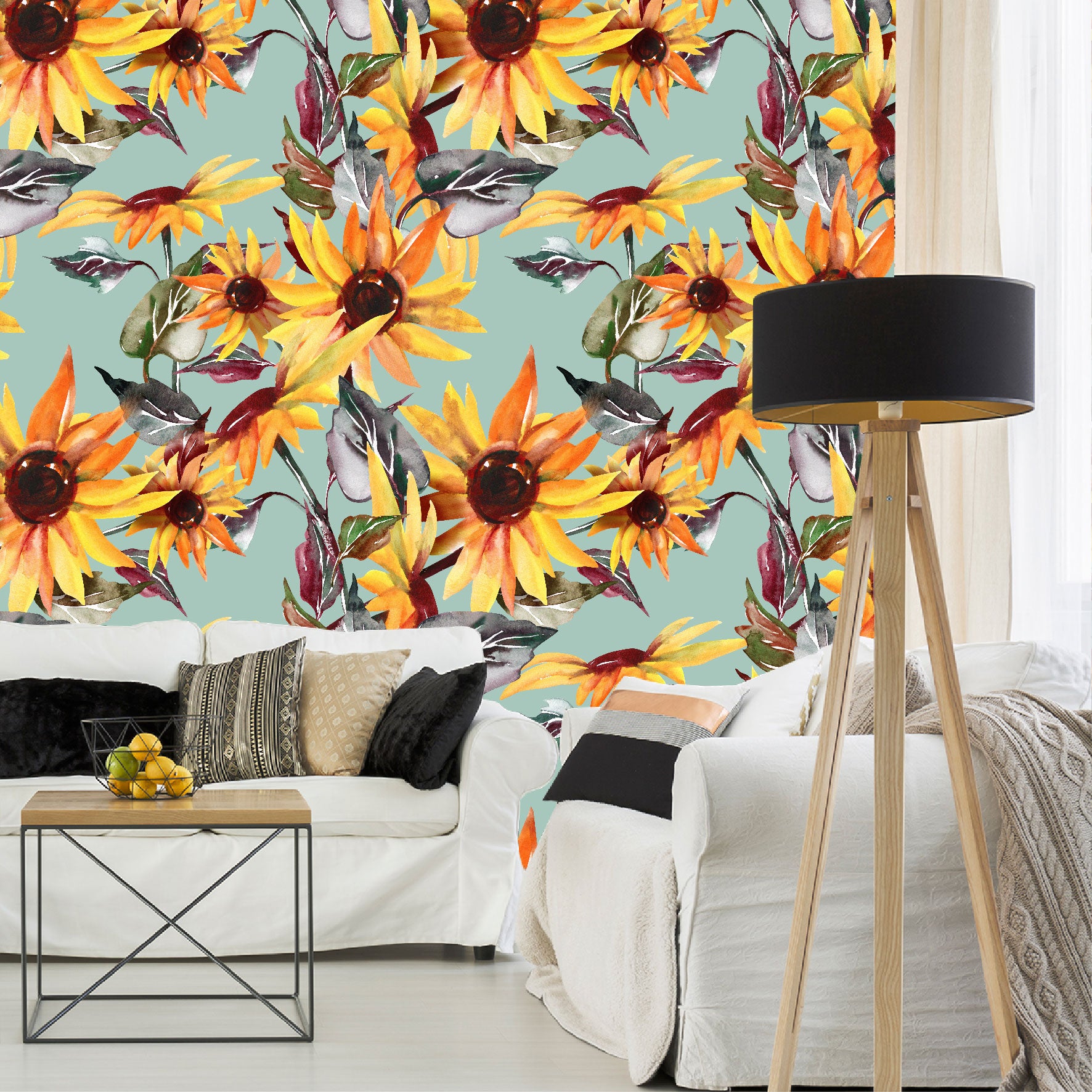 Vinilo Mate Girasoles 109