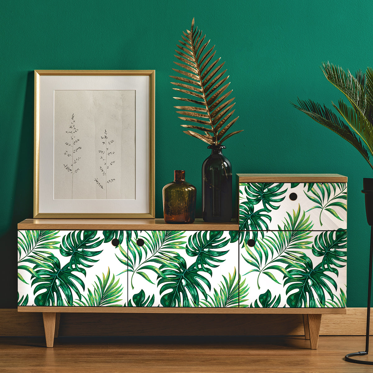 Vinilo Tropical para Muebles Modelo 761