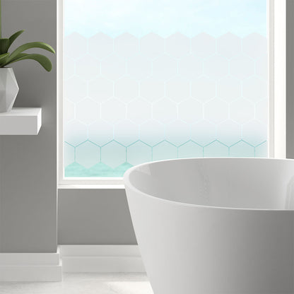 Vinilo Esmerilado Hexagonal 100x60cm  - VE003