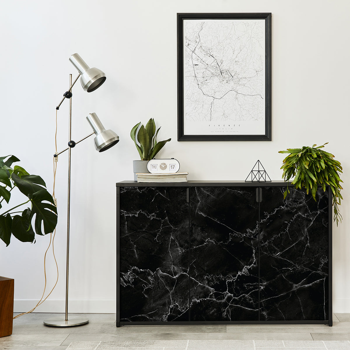Vinilo Autoadhesivo Simil Marmol - 100x100cm - MM3252