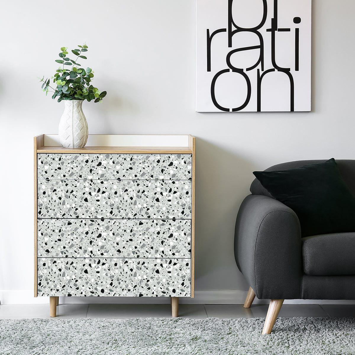 Vinilo para Muebles Terrazo Modelo  - MT3482