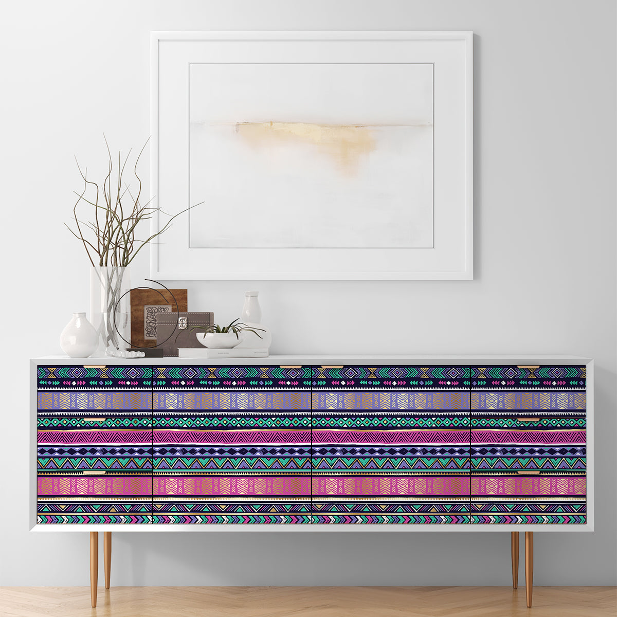 Vinilo para Muebles Étnico - MET2186