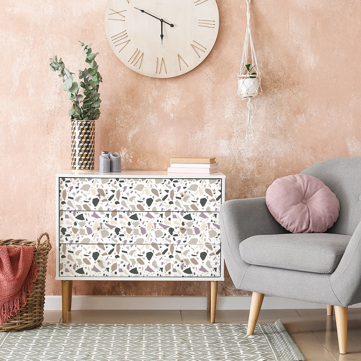 Vinilo para Muebles Terrazo Modelo  - MT3453