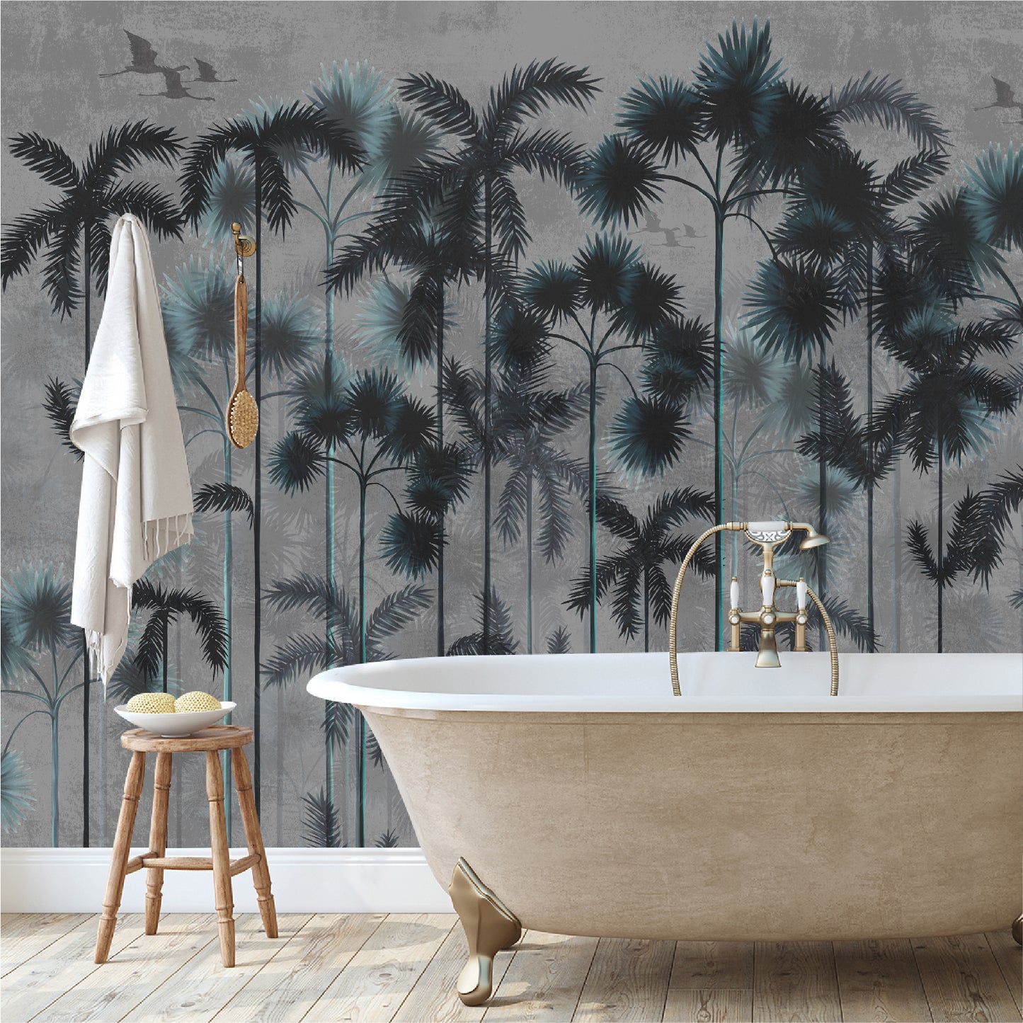 Mural Palmeras Tropicales - MT266