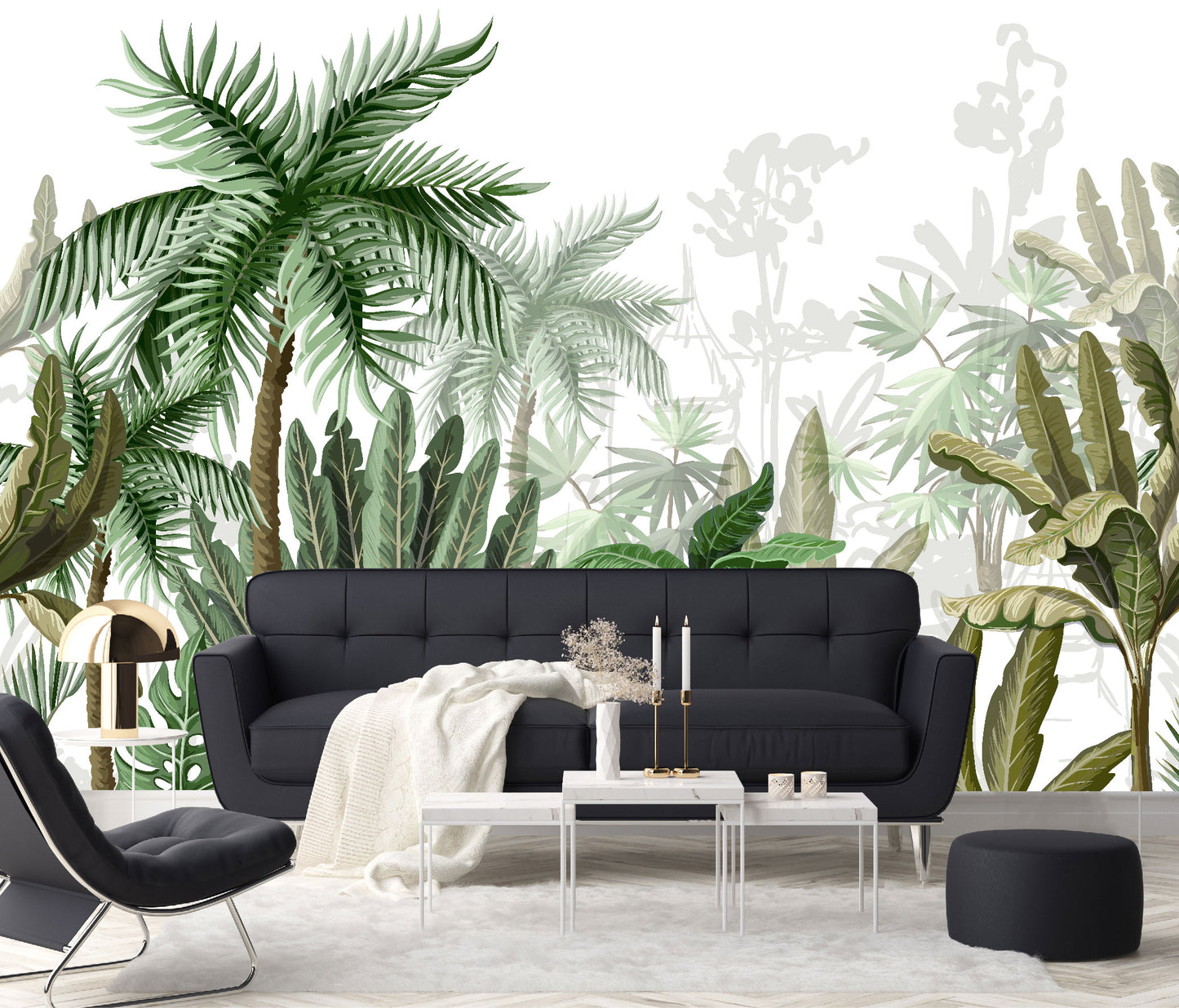 Vinilo Mate Frontera Tropical 065