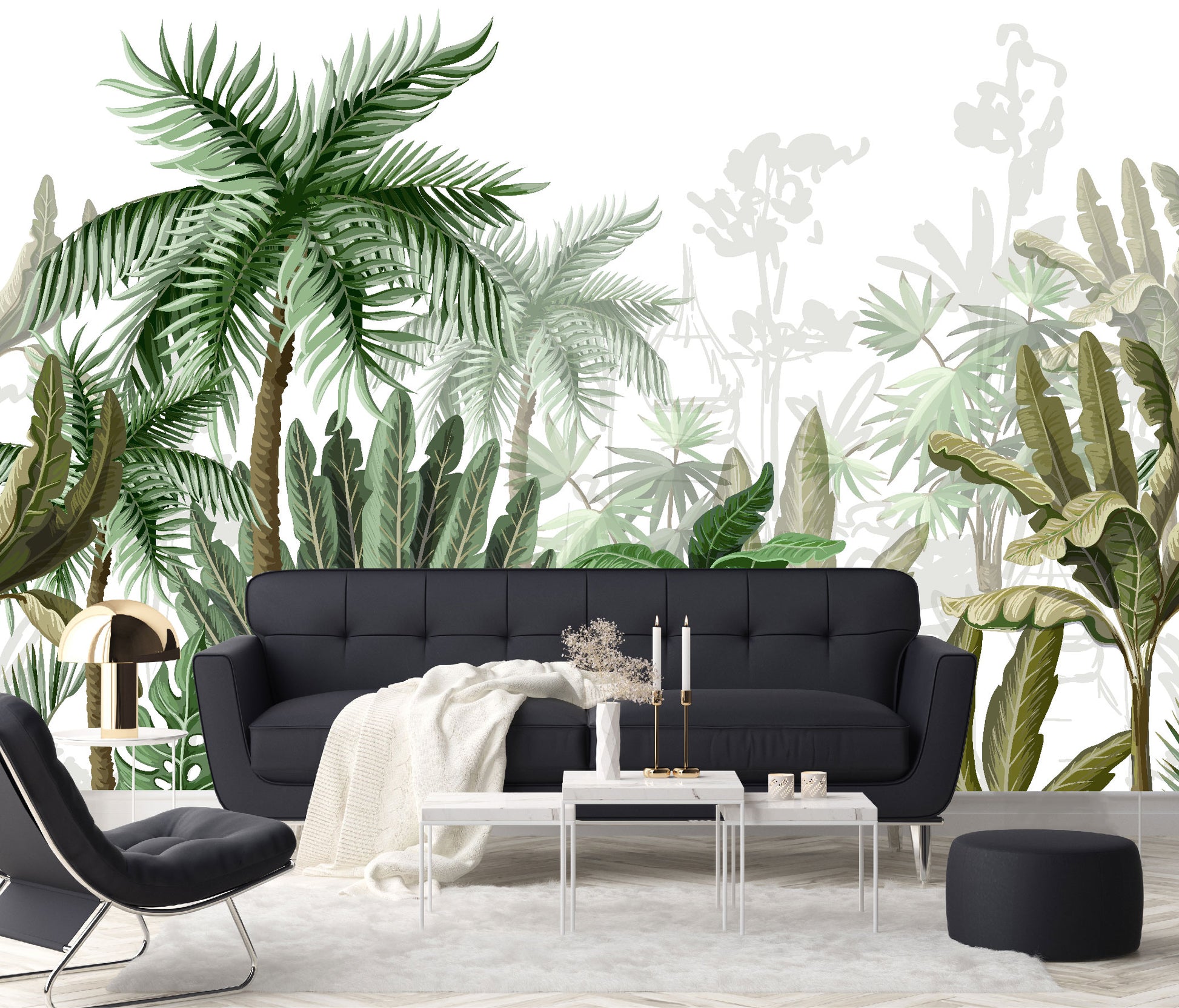 Vinilo Mate Frontera Tropical 065