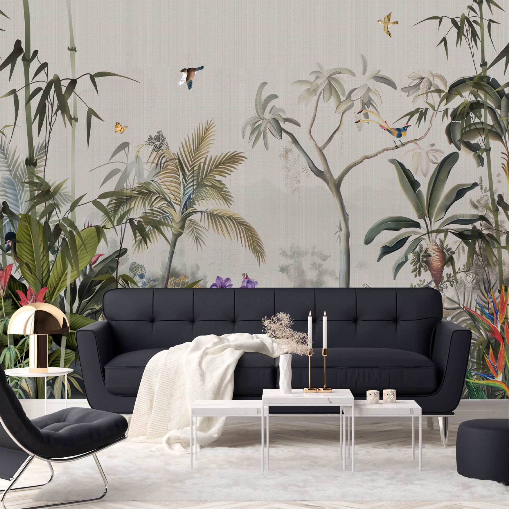 Mural Tropical Selva Vintage  - MT579