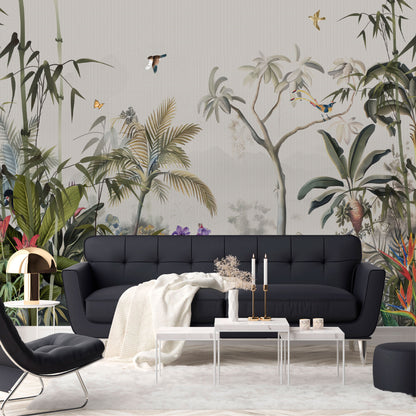 Mural Tropical Selva Vintage  - MT579