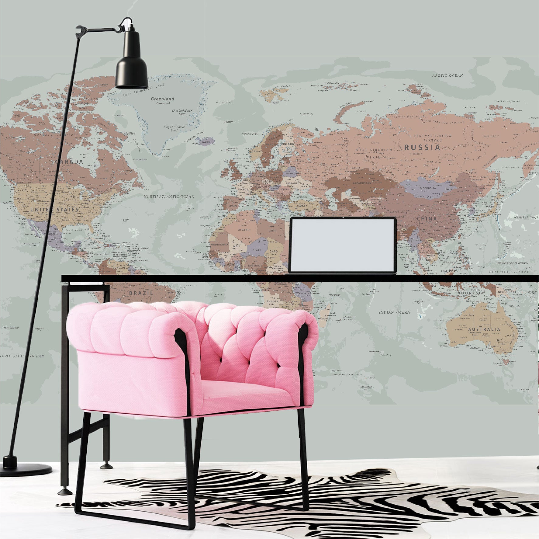 Mural Mapa - MUM001
