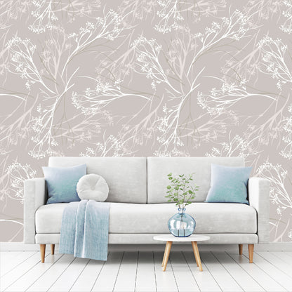Mural Tropical Ramitas - MT333