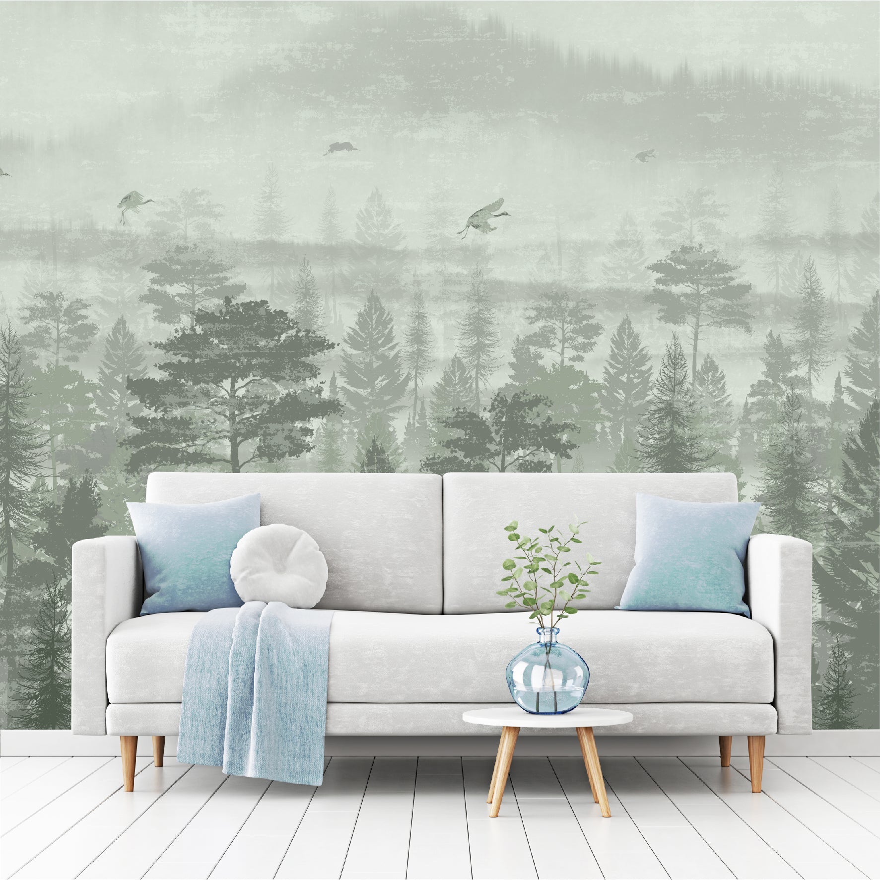 Mural Bosque Grunge - MT274