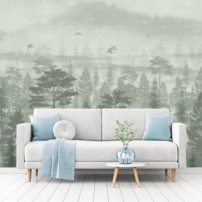 Mural Bosque Grunge - MT274
