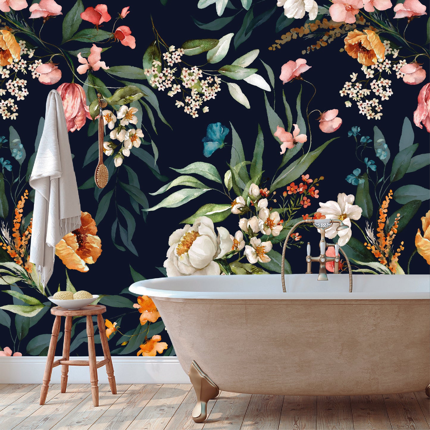 Mural Flores Tropicales - MT222
