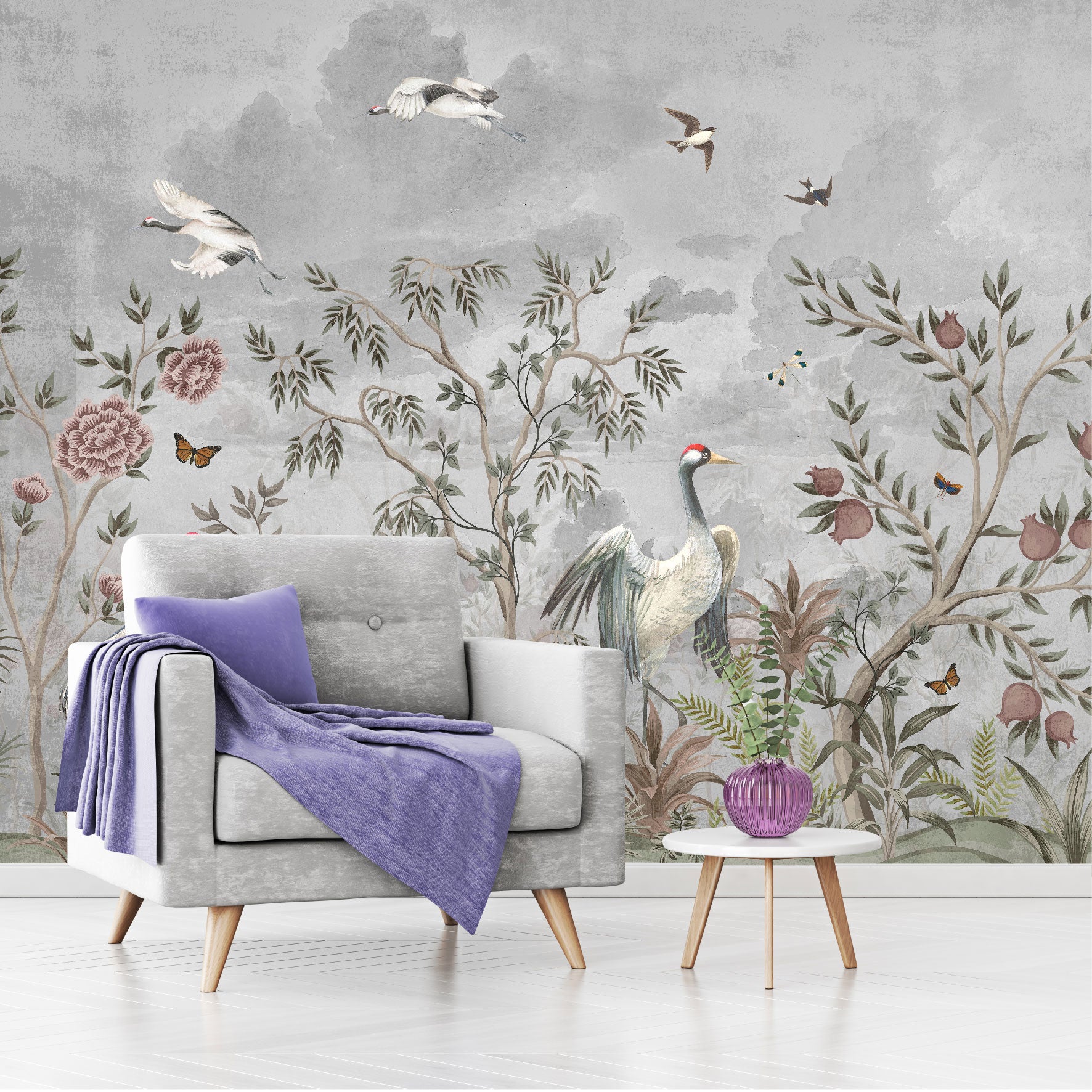 Mural Jardín Vintage - MT252
