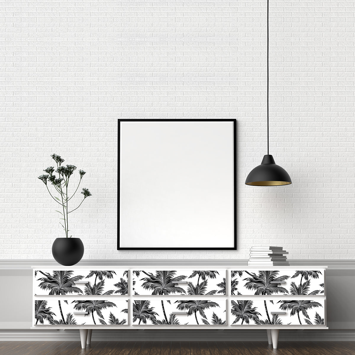 Vinilo Tropical para Muebles Modelo 827