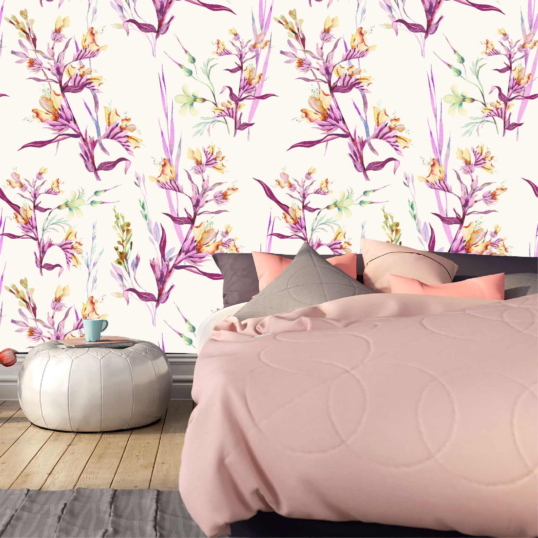 Mural Flor de Blueweed - MT238