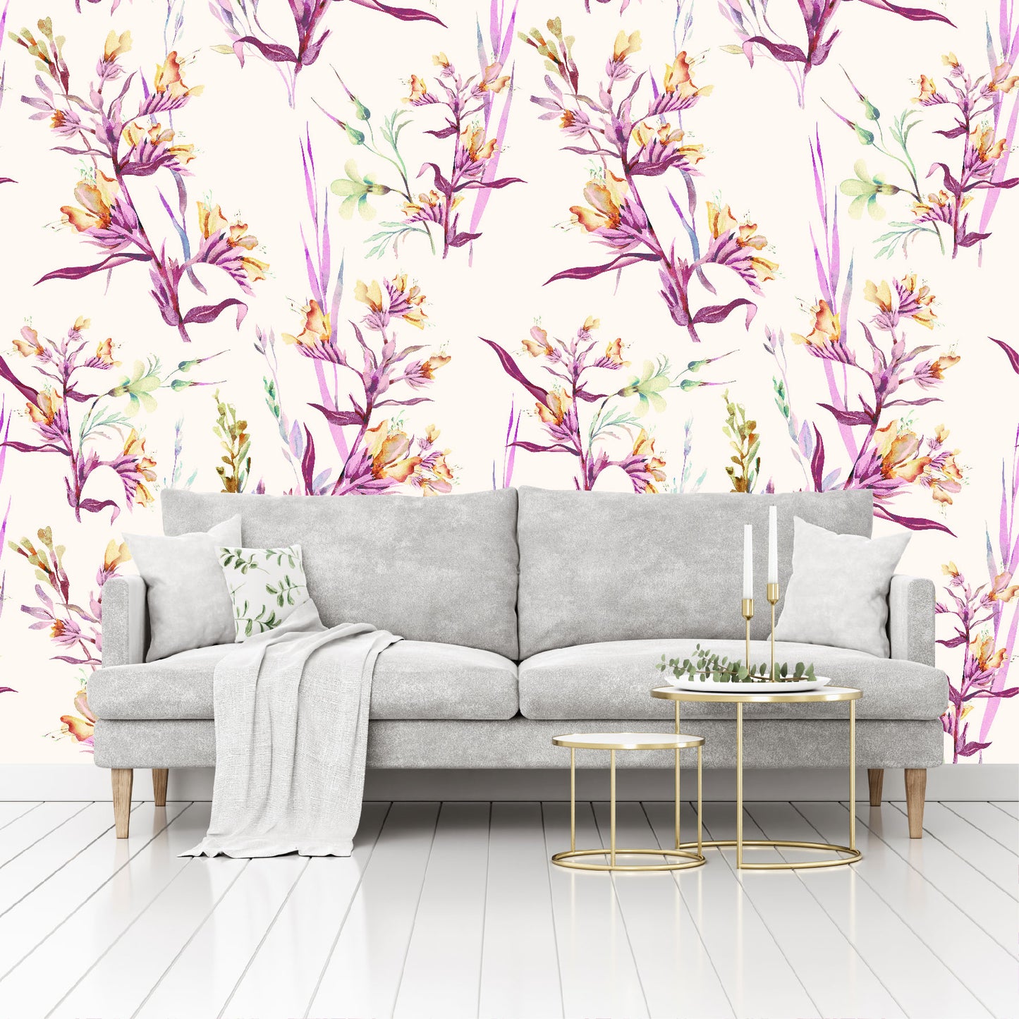 Mural Flor de Blueweed - MT238