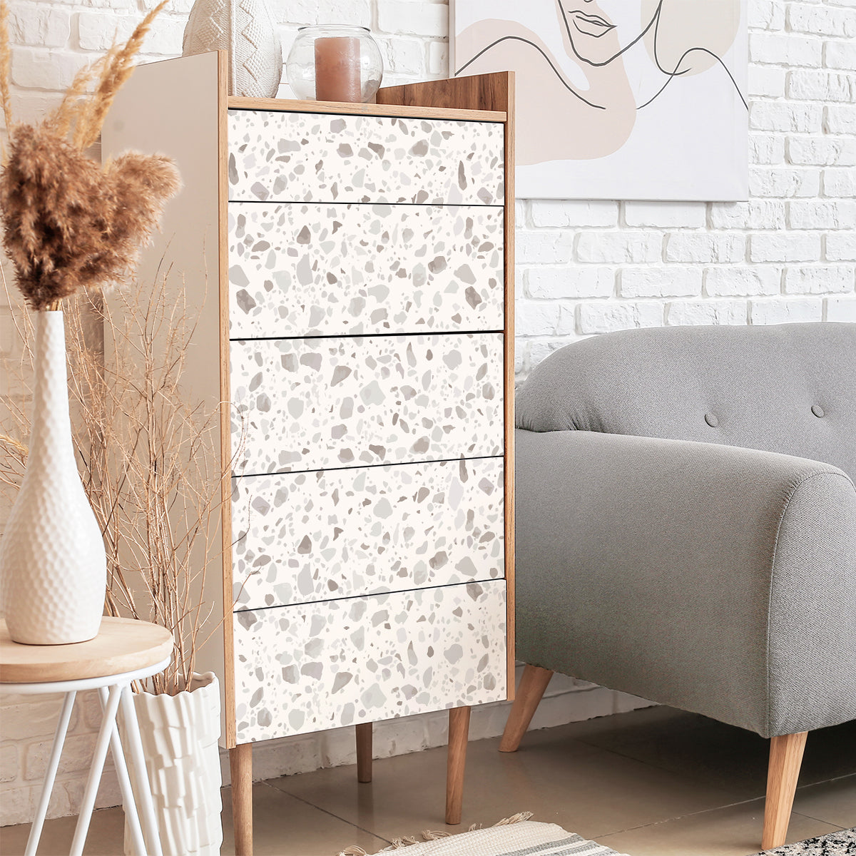 Vinilo para Muebles Terrazo Modelo  - MT3431