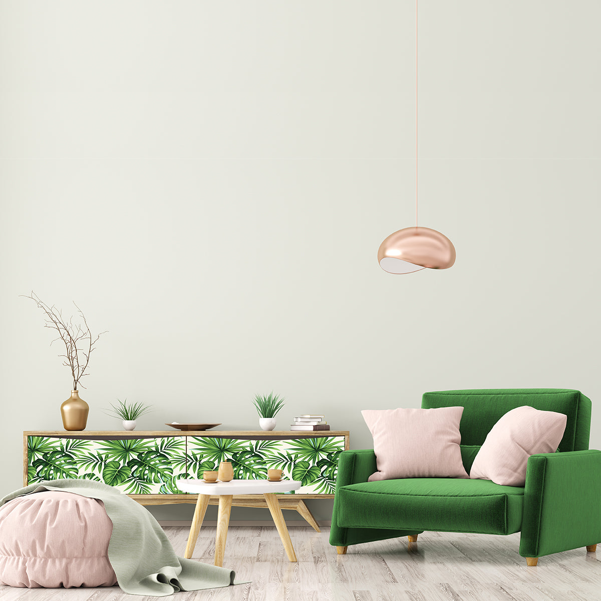 Vinilo Tropical para Muebles Modelo 767