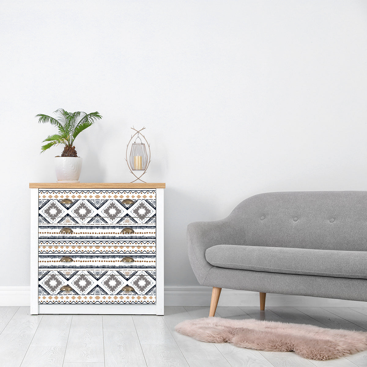 Vinilo para Muebles Étnico - MET2314