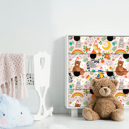 Vinilo para Muebles Animales Peluches - M139