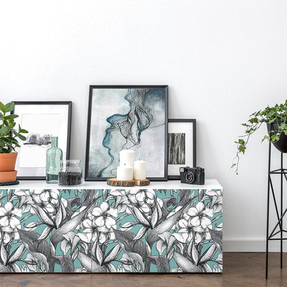 Vinilo Tropical para Muebles - M1617
